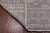 Grey 8' 11" X 11' 11" Turkish Oushak Washed Out Hand Knotted Wool Rug - Q24972