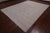 Ivory 8' 11" X 11' 7" Turkish Oushak Washed Out Handmade Wool Rug - Q24973