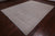 Grey 8' 9" X 11' 3" Persian Heriz Serapi Washed Out Handmade Wool Rug - Q24974