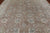 Brown 8' 10" X 11' 6" Turkish Oushak Washed Out Hand-Knotted Wool Rug - Q24975
