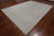 Silver 8' 10" X 11' 8" Turkish Oushak Washed Out Handmade Wool Rug - Q24977