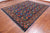 Blue 9' 3" X 11' 7" Super Turkmen Ersari Hand-Knotted Wool Rug - Q24981