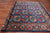 Blue 9' 3" X 11' 7" Super Turkmen Ersari Hand-Knotted Wool Rug - Q24981