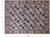 Grey 9' 1" X 11' 10" Super Turkmen Ersari Handmade Wool Rug - Q24982