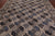 Grey 9' 1" X 11' 10" Super Turkmen Ersari Handmade Wool Rug - Q24982