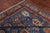 Blue 9' 2" X 12' 0" Super Turkmen Ersari Handmade Wool Rug - Q24983