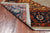 Ivory 6' 2" X 11' 8" Persian Heriz Serapi Handmade Wool Rug - Q24990