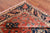 Rust 6' 0" X 12' 2" Persian Heriz Serapi Handmade Wool Rug - Q24991