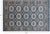 Blue 6' 1" X 9' 0" Super Turkmen Ersari Handmade Wool Rug - Q24992