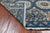 Blue 6' 1" X 9' 0" Super Turkmen Ersari Handmade Wool Rug - Q24992