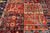 Red 6' 1" X 8' 9" Persian Fine Serapi Hand Knotted Wool Rug - Q24995