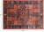 Red 6' 1" X 8' 9" Persian Fine Serapi Hand Knotted Wool Rug - Q24995