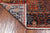 Red 6' 1" X 8' 9" Persian Fine Serapi Hand Knotted Wool Rug - Q24995