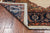 Ivory 6' 2" X 11' 9" Persian Heriz Serapi Handmade Wool Rug - Q24996