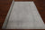 Grey 6' Square Turkish Oushak Washed Out Handmade Wool Rug - Q24997