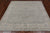 Grey 6' Square Turkish Oushak Washed Out Handmade Wool Rug - Q24997