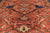 Rust 3' 11" X 5' 6" Persian Heriz Serapi Handmade Wool Rug - Q24999