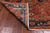 Rust 3' 11" X 5' 6" Persian Heriz Serapi Handmade Wool Rug - Q24999