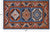 Blue 3' 1" X 5' 0" Fine Turkmen Ersari Hand Knotted Wool Rug - Q25001