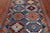 Blue 3' 11" X 5' 9" Super Turkmen Ersari Hand Knotted Wool Rug - Q25003
