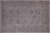 Ivory 4' 0" X 5' 11" Turkish Oushak Washed Out Handmade Wool Rug - Q25004