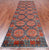 3' 11" X 12' 6" Super Turkmen Ersari Handmade Wool Runner Rug - Q25007