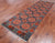 3' 11" X 12' 6" Super Turkmen Ersari Handmade Wool Runner Rug - Q25007