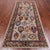 Silver 4' 0" X 9' 9" Super Turkmen Ersari Hand Knotted Wool Runner Rug - Q25008