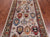 Silver 4' 0" X 9' 9" Super Turkmen Ersari Hand Knotted Wool Runner Rug - Q25008