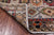 Silver 4' 0" X 9' 9" Super Turkmen Ersari Hand Knotted Wool Runner Rug - Q25008