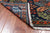 Blue 4' 2" X 11' 8" Runner Super Turkmen Ersari Hand Knotted Wool Rug - Q25015