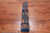 Blue 4' 2" X 11' 8" Runner Super Turkmen Ersari Hand Knotted Wool Rug - Q25015