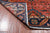 Rust 3' 10" X 15' 10" Runner Persian Heriz Serapi Handmade Wool Rug - Q25017