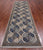 3' 9" X 12' 4" Runner Super Turkmen Ersari Hand Knotted Wool Rug - Q25018