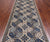 3' 9" X 12' 4" Runner Super Turkmen Ersari Hand Knotted Wool Rug - Q25018