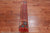 Rust 3' 10" X 12' 2" Fine Turkmen Ersari Handmade Wool Runner Rug - Q25019