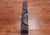 Blue 4' 3" X 9' 7" Runner Super Turkmen Ersari Hand Knotted Wool Rug - Q25020