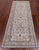 Ivory 2' 7" X 7' 6" Runner Turkish Oushak Washed Out Hand-Knotted Wool Rug - Q25033