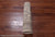 Ivory 2' 7" X 7' 6" Runner Turkish Oushak Washed Out Hand-Knotted Wool Rug - Q25033