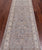 Grey 2' 7" X 9' 6" Runner Turkish Oushak Washed Out Handmade Wool Rug - Q25036