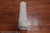 Silver 2' 7" X 9' 8" Turkish Oushak Washed Out Hand Knotted Wool Runner Rug - Q25047