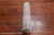 Silver 2' 5" X 5' 6" Runner Turkish Oushak Washed Out Hand Knotted Wool Rug - Q25049