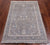 Grey 2' 11" X 4' 8" Turkish Oushak Washed Out Handmade Wool Rug - Q25055