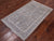 Grey 2' 11" X 4' 8" Turkish Oushak Washed Out Handmade Wool Rug - Q25055