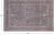 Grey 2' 11" X 4' 8" Turkish Oushak Washed Out Handmade Wool Rug - Q25055