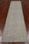 Ivory 2' 6" X 9' 9" Turkish Oushak Washed Out Handmade Wool Runner Rug - Q25060