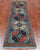 Blue 2' 6" X 7' 10" Runner Super Turkmen Ersari Handmade Wool Rug - Q25062
