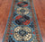 Blue 2' 6" X 7' 10" Runner Super Turkmen Ersari Handmade Wool Rug - Q25062