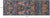 Blue 2' 6" X 7' 9" Runner Persian Heriz Serapi Hand Knotted Wool Rug - Q25063