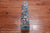 Blue 2' 6" X 7' 9" Runner Persian Heriz Serapi Hand Knotted Wool Rug - Q25063